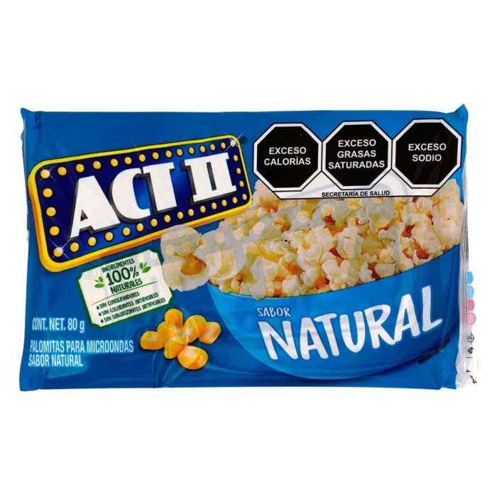 Palomitas sabor natural 80g