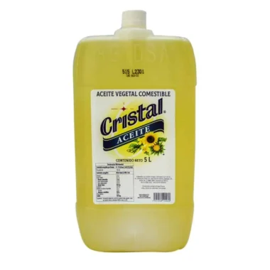 Aceite vegetal Cristal 5L