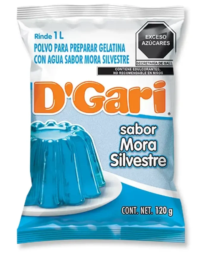 Gelatina DGari Mora Silvestre