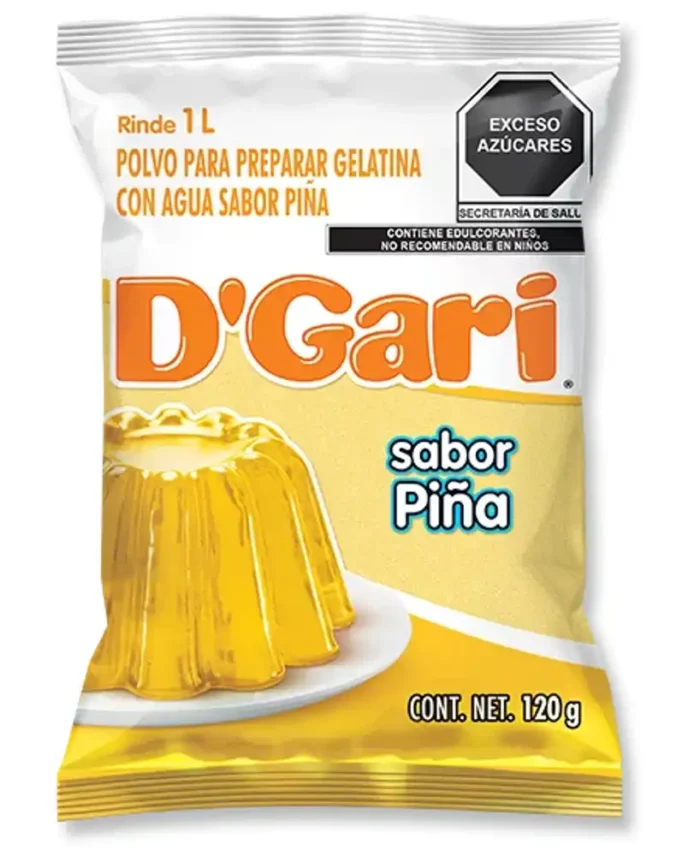Gelatina DGari Piña