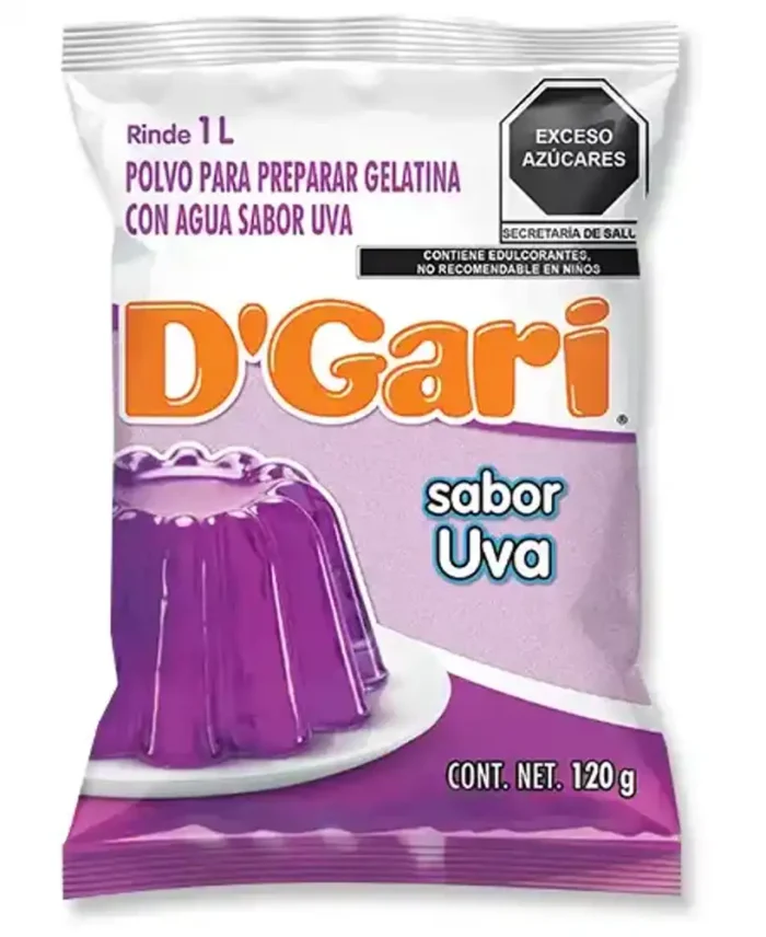 Gelatina DGari Uva