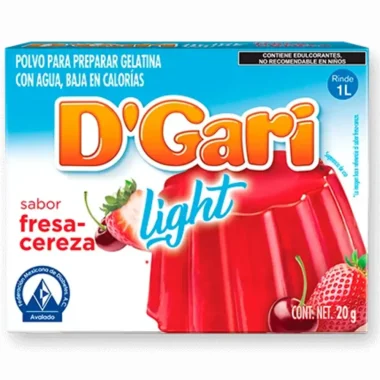 Gelatina DGari Light Fresa-Cereza