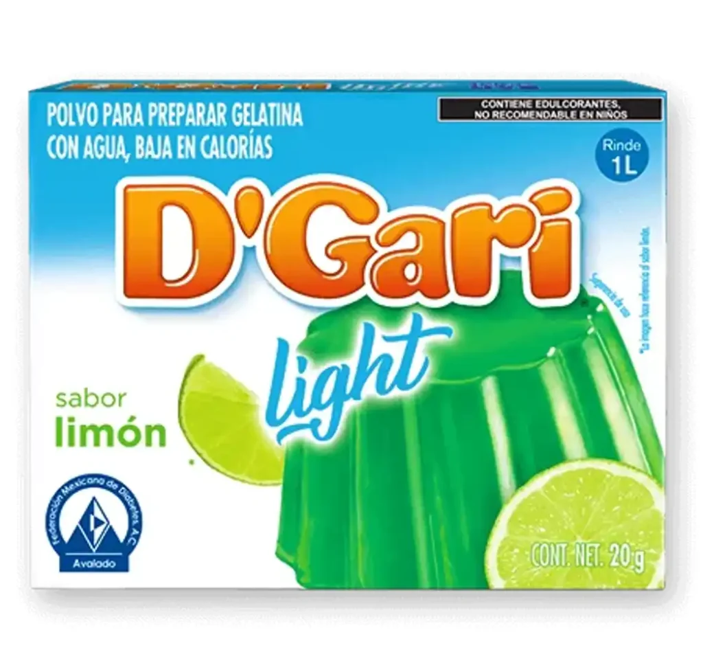 Gelatina DGari Light Limón