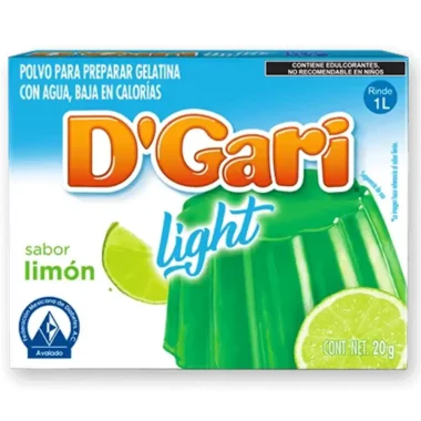 Gelatina DGari Light Limón