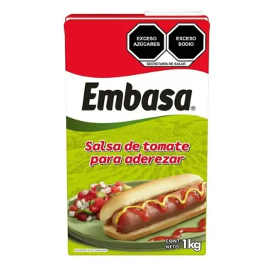 Salsa de tomate para aderezar Embasa 1kg