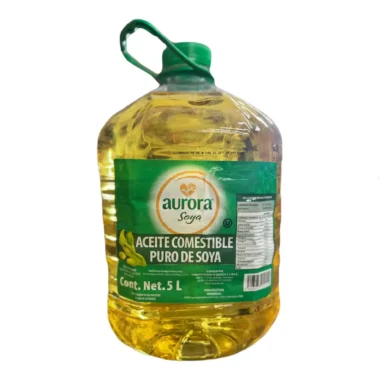 Aceite puro de soya Aurora 5L