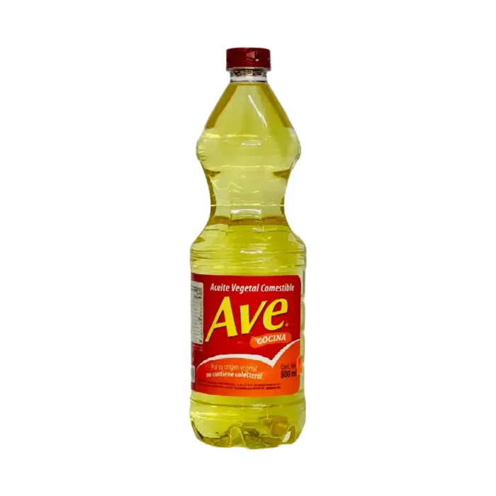 Aceite vegetal comestible Ave 800ml
