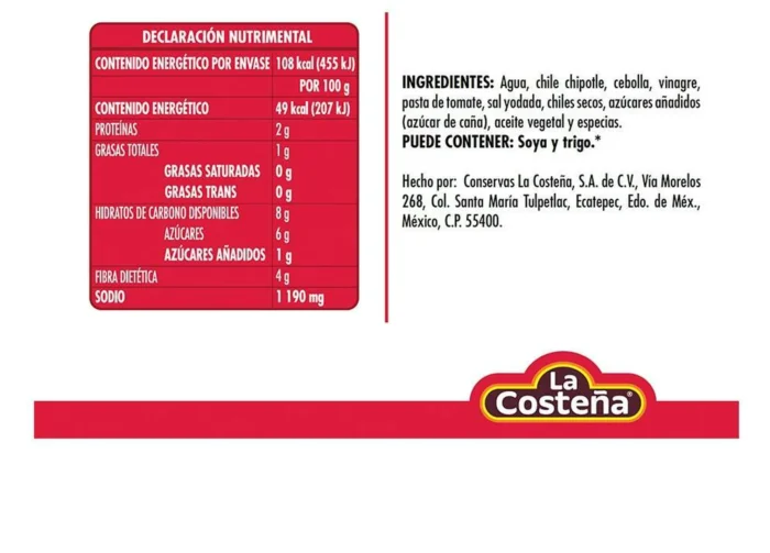 Chipotles adobados 220g - Imagen 2