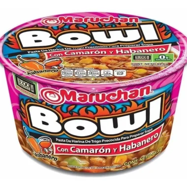 Bowl sabor camarón y habanero