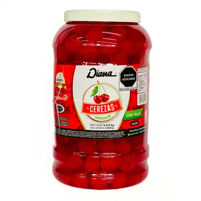 Cerezas en almíbar 4.250kg