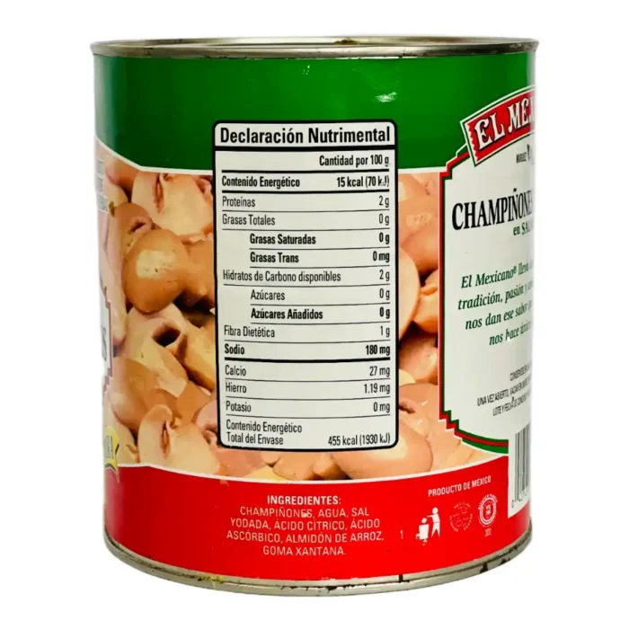Champiñones rebanados 2.835kg - Imagen 2