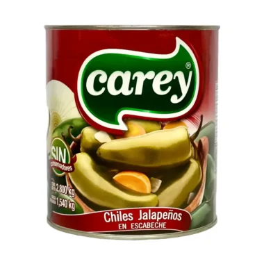 Chiles jalapeños Carey 2.8kg