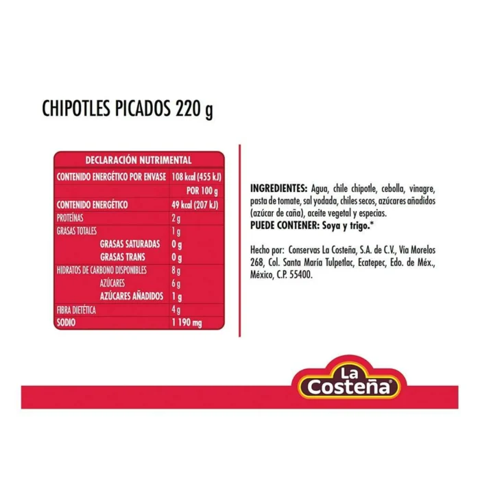 Chipotles adobados 380g - Imagen 2