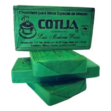 Chocolate Cotija verde