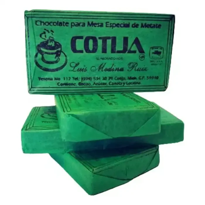 Chocolate Cotija verde