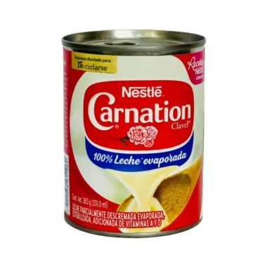 Leche evaporada Carnation Clavel 360g