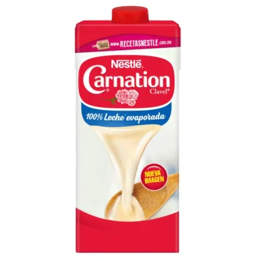 Leche evaporada Carnation Clavel 1Lt