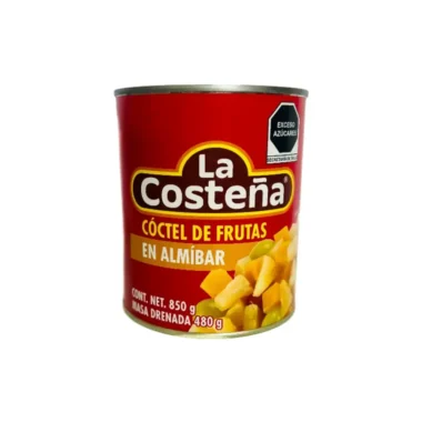 Cóctel de frutas en almíbar 850 g
