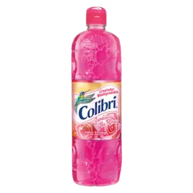 Limpiador líquido Colibrí Jardín de rosas 1L