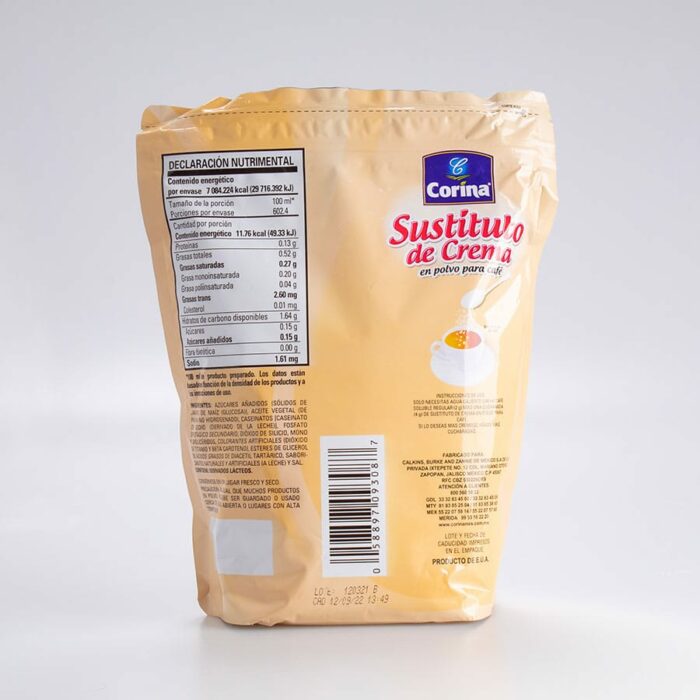 Sustituto de crema en polvo para café 5kg - Imagen 2