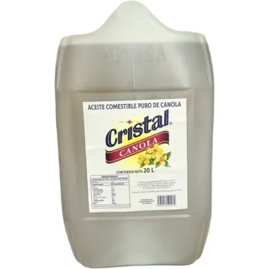 Aceite de canola Cristal 20L