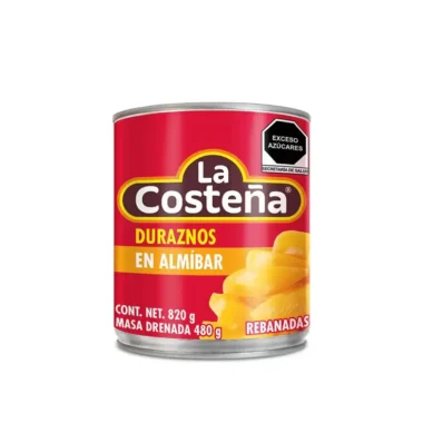 Duraznos en almíbar en rebanadas 820g