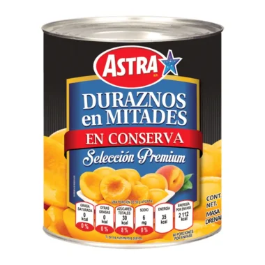Duraznos en mitades 3kg