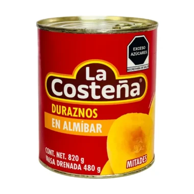 Duraznos en almíbar mitades 820g
