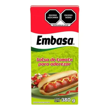Salsa de tomate para aderezar Embasa 380g