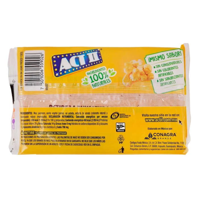Palomitas sabor extra mantequilla - Imagen 2