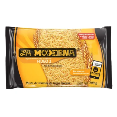 Pasta de fideo 2 200g