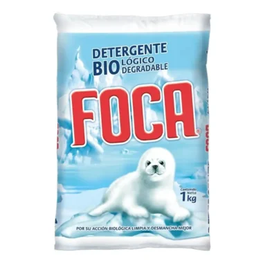 Detergente en polvo Foca 1kg
