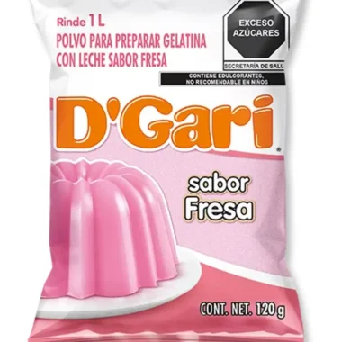 Gelatina DGari Fresa Leche