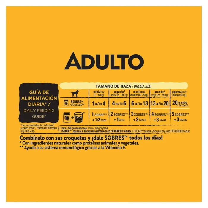 Pedigree sobre adulto Pollo 100gr - Imagen 2