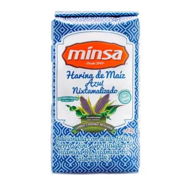 Harina de Maíz azul Minsa