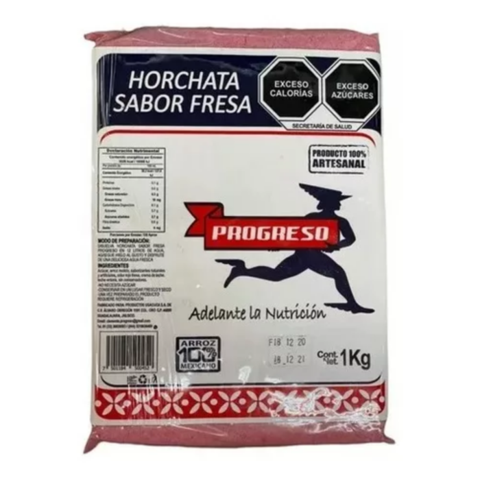 Horchata en polvo Fresa 1kg