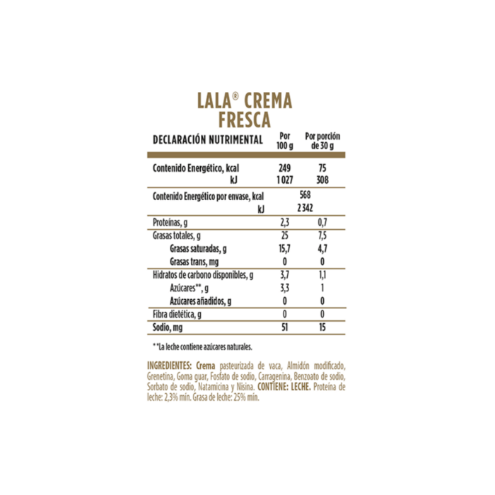 Crema ácida 3.92kg - Imagen 2