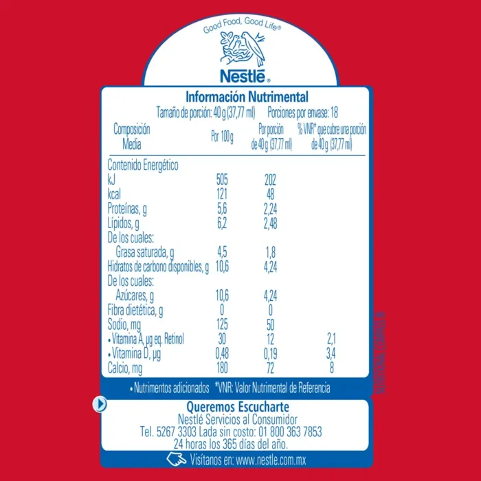 Leche evaporada Carnation Clavel 1Lt - Imagen 2