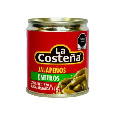 Jalapeños enteros 220g