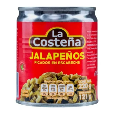 Jalapeños picados 220g