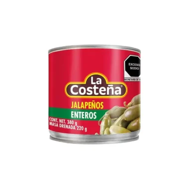 Jalapeños enteros 380gr