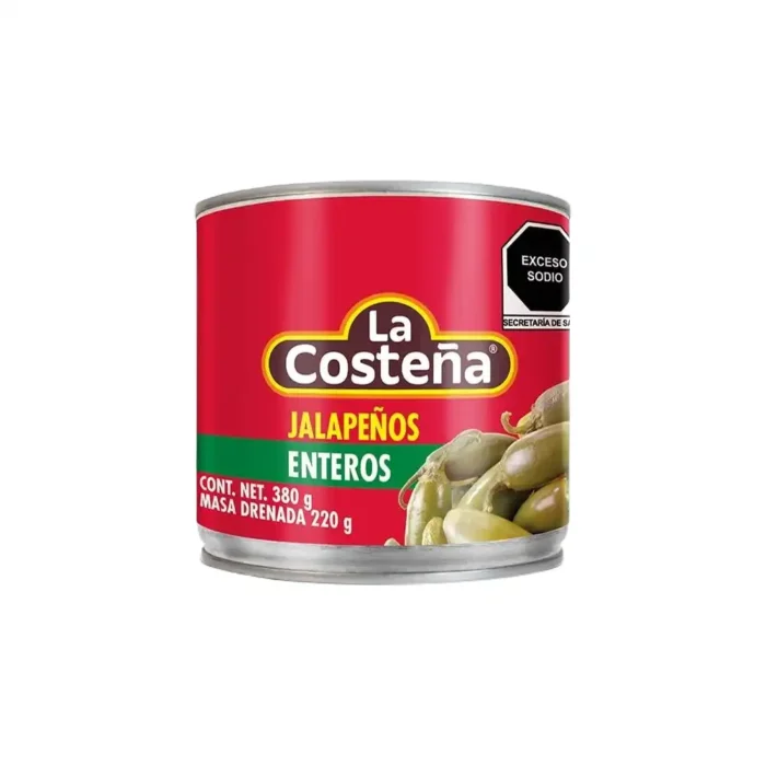 Jalapeños enteros 380gr