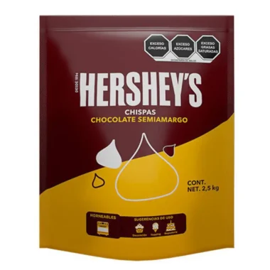 Mini Kisses Semi amargo 2.5kg