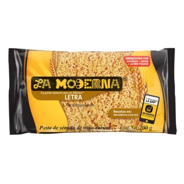 Pasta de letras 200g
