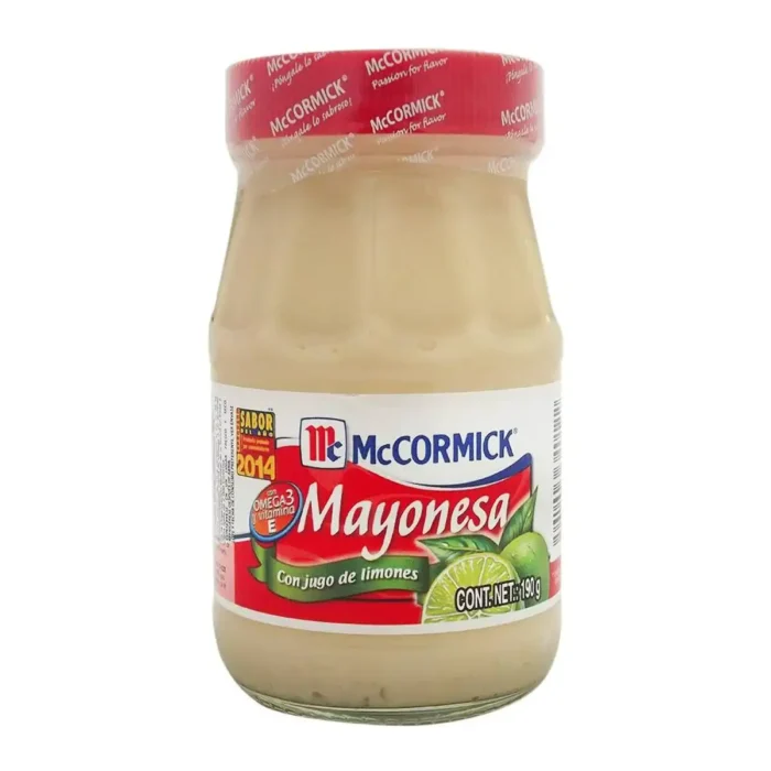 Mayonesa con jugo de limones 190g