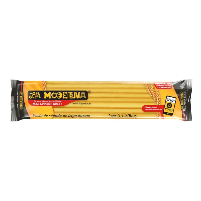 Pasta de macarrón largo 200g
