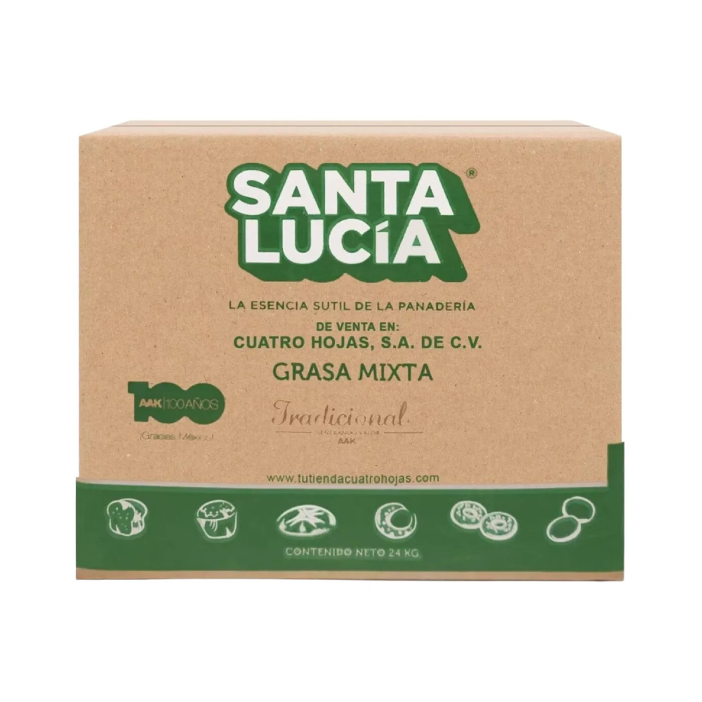 Manteca Santa Lucía 24kg
