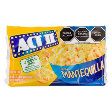 Palomitas sabor mantequilla 80g