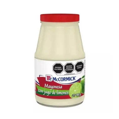 Mayonesa con juego de limones 390g