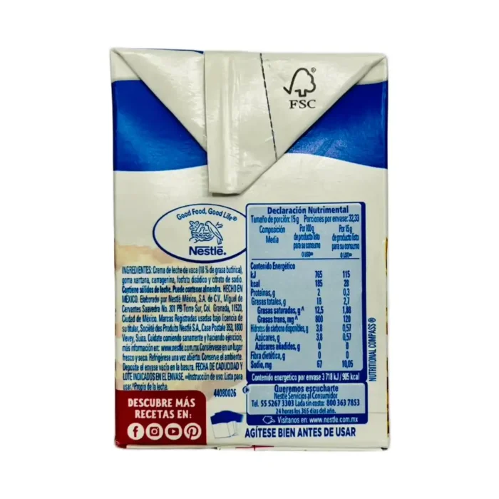 Media crema 485g - Imagen 2